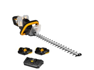 Texas HTX2020 accu heggenschaar  (2x20V) inclusief 2 accu's 2 ah en dubbele snellader 61cm