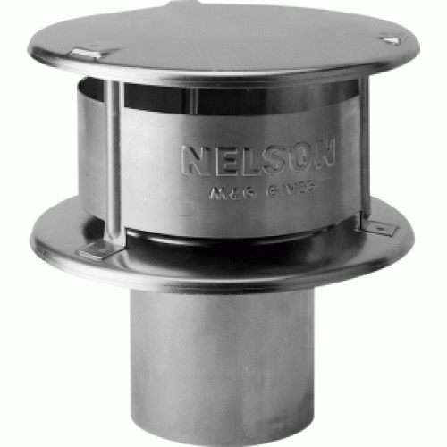 Rookkap 150mm trekkend alluminium blank