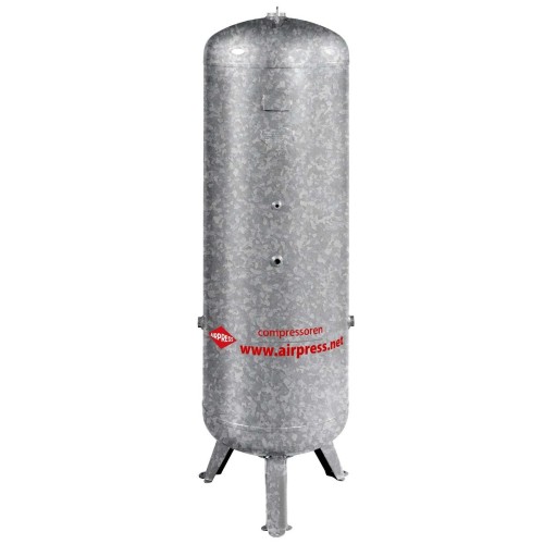 Airpress Persluchtketel 500 l verticaal Galv - 11 bar