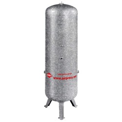 Airpress Persluchtketel 270 l verticaal Galv - 16 bar
