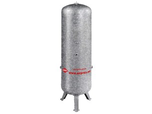 Airpress Persluchtketel 270 l verticaal Galv - 16 bar