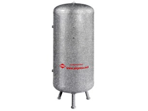 Airpress Persluchtketel 1500 l verticaal Galv - 12 bar