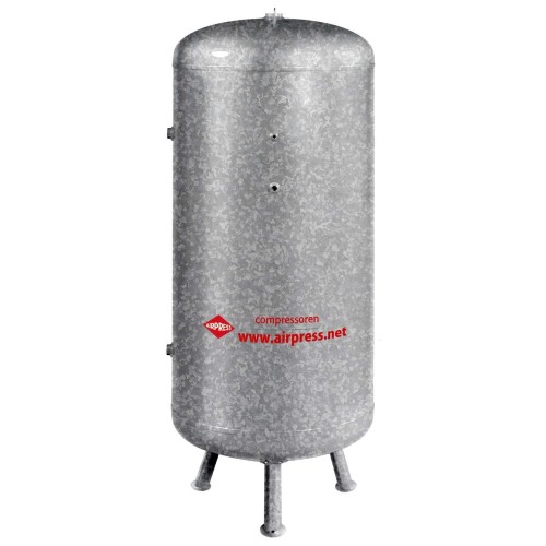 Airpress Persluchtketel 2000 l verticaal Galv - 12 bar