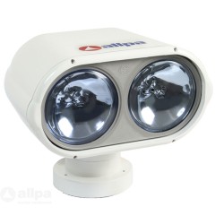 Allpa dubbel zoeklicht halogeen 180213, elektrisch bediend met controle paneel, 12v