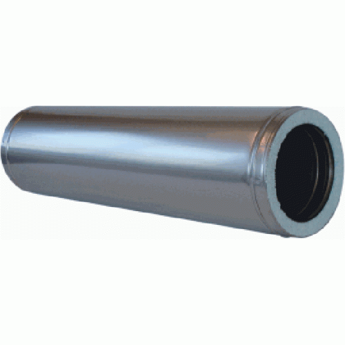 Metaloterm AT systeem AT50 15   RVS 150X500 mm  dubbelwandige geïsoleerde buis 
