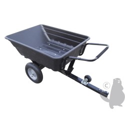Turfmaster XBIPCT250 Aanhangwagen kunstof kipbak 250 kg 