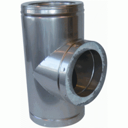 Metaloterm ATT 90 15 ATT Dubbelw. rookgashulpstuk 3 aansl.