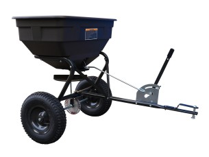 Texas 60 liter getrokken  centrifugaal kunstmest zoutstrooier