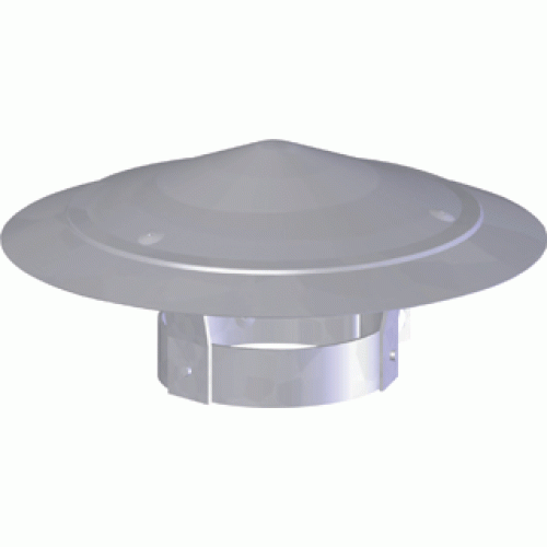 Cox Schoorsteenkap 150mm staal verzinkt