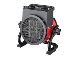 Eurom Industrial EK2K Compact Round Werkplaatskachel 2000watt Zwart Rood