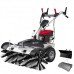 Lumag KM1000 veegmachine incl opvangbak en sneeuwschuif