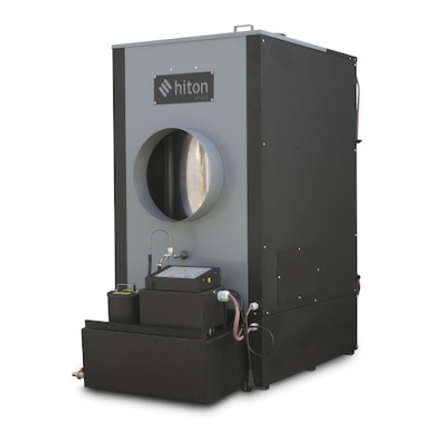 Hiton HP 145R  55 kw afgewerkte oliekachel met buisaansluiting