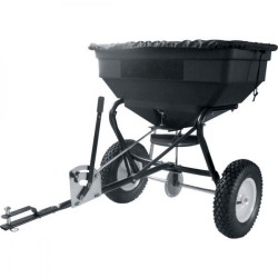 Gopart  FGP455210GP Kunstmest-zoutstrooier 56 liter getrokken