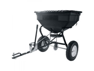 Gopart  FGP455210GP Kunstmest-zoutstrooier 56 liter getrokken