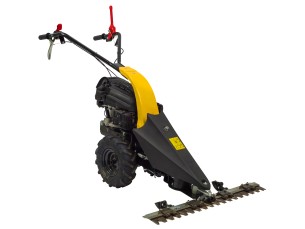 Texas CB8700 balkmaaier 87 cm maaibreedte, met wielaandrijving gemonteerd geleverd