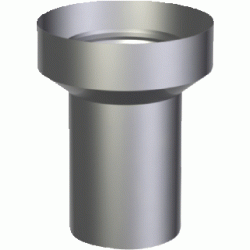 Metaloterm ATA 15 ATA Dubbelw. rookgashulpstuk 2 aansl. 