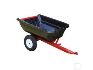 Gopart Aanhangwagen 200kg met pvc bak