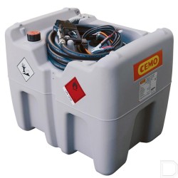 Mobiele brandstoftank  210 liter 12 volt (enkel voor diesel)