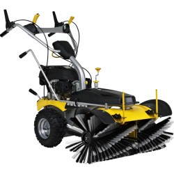 Texas Smart Sweep 1000E veegmachine 100 cm elektrische start incl. opvangbak en sneeuwschuif