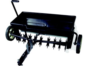 Turfmaster XBIAS80 Gazonbeluchter + lijnstrooier 80cm capaciteit 45 kg