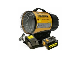 Master DC61 Accu Heater  met lader en accu