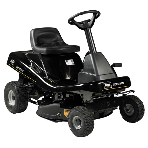 Texas Rider 7600E tuintractor 2 in 1,   76 cm mulch maaier