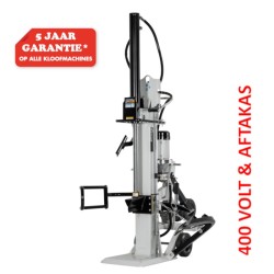 Lumag HEZ18 houtklover 18 ton, slag 1100 mm, 380 volt, 7 pk