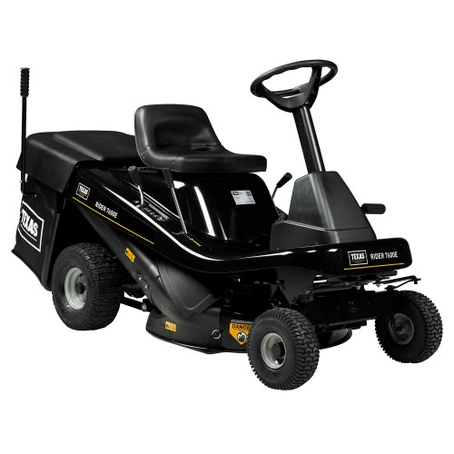 Texas Rider 7600E 3 in 1 tuintractor met opvangbak 76 cm maaibreedte