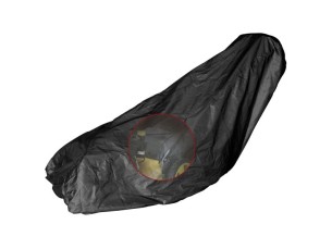 Regenhoes voor loop grasmaaier, tuinfrezen, verticuteer machines enz.
