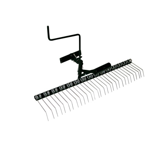 Texas ontmosser hark 120 cm voor Texas Tuintractor