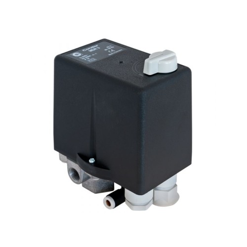 Airpress Drukschakelaar 2453016-10 met thermische beveiliging 11 bar 1/2" 10 A -380 volt