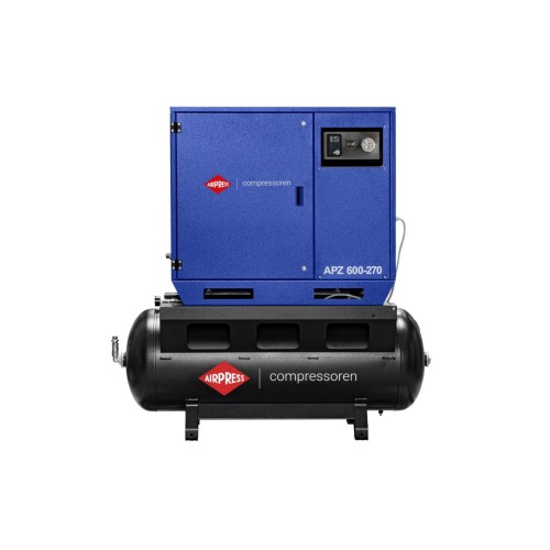 Airpress Stille Compressor APZ 600-270 10 bar 5.5 pk / 4 kW 650 l/min 270 l