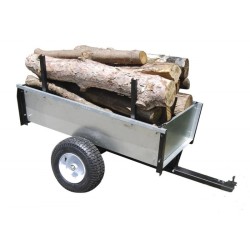 Turfmaster GAL 450 aanhanger 450 kg geg. stalen bak