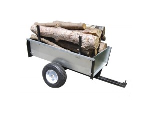 Turfmaster GAL 450 aanhanger 450 kg geg. stalen bak