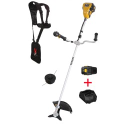 Texas BCZ5800 accu bosmaaier incl. /58V-4Ah accu en lader