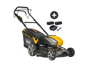 Texas 4640TR-Li accumaaier 46 cm  (met 2x40V 2,5 ah batterijen) wielaandrijving 