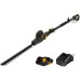 Texas PHX2000 lichtgewicht stokheggenschaar  (20V) w / batterij + lader 2.78 mtr lang