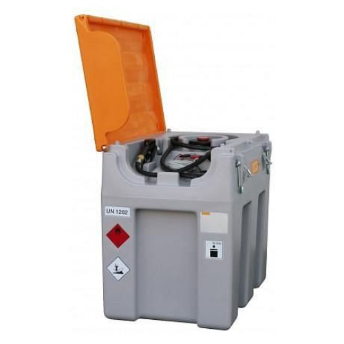 Mobiele brandstoftank diesel Mobil Easy 600L 12 V inclusief pomp en vulslang