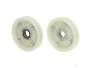 Stiga Getande poelie op dek 85/95/105 (2 stuks) - 1134912701| 120 mm