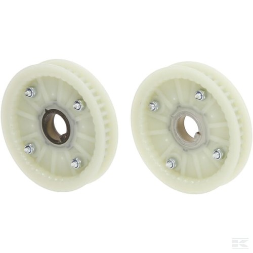 Stiga Getande poelie op dek 85/95/105 (2 stuks) - 1134912701| 120 mm