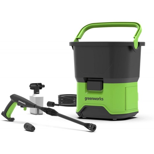 Greenworks GDC40K4 accu hogedrukreiniger 40 volt incl 4 ah accu en lader
