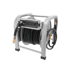 Airpress Luchtslanghaspel vloermodel zelfoprollend 1/4" buitendraad 10 x 16 mm 30 m 20 bar