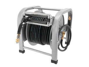 Airpress Luchtslanghaspel vloermodel zelfoprollend 1/4" buitendraad 10 x 16 mm 30 m 20 bar