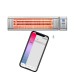 Eurom Golden 2000 Amber Smart Rotary Bluetooth bediening