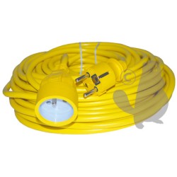 Elektrisch verlengsnoer neopreen 40m - 3 × 2,5mm2