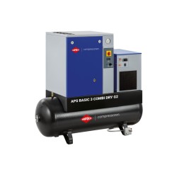 Schroefcompressor APS 3 Basic G2 Combi Dry 10 bar 3 pk/2.2 kW 294 l/min 200 l