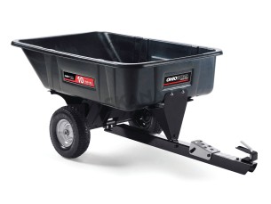 Turfmaster Aanhanger 270 Kg 110° Zwenkfunctie Voor Links/Rechts Zijstorten. . Wielen Met 13'' Banden