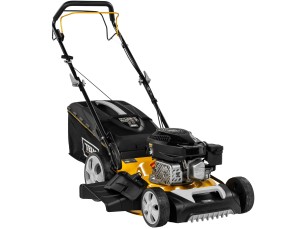 Texas Smart 4610TR/W wielaandrijving, mulch, zijlozing, opvang