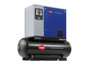 Airpress Schroefcompressor APS 15D Combi Dry 13 bar 15 pk/11 kW 1210 l/min 500 l