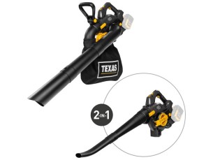 Texas BVX2020 (2x20V) accu bladblazer-zuiger excl. accu's en lader